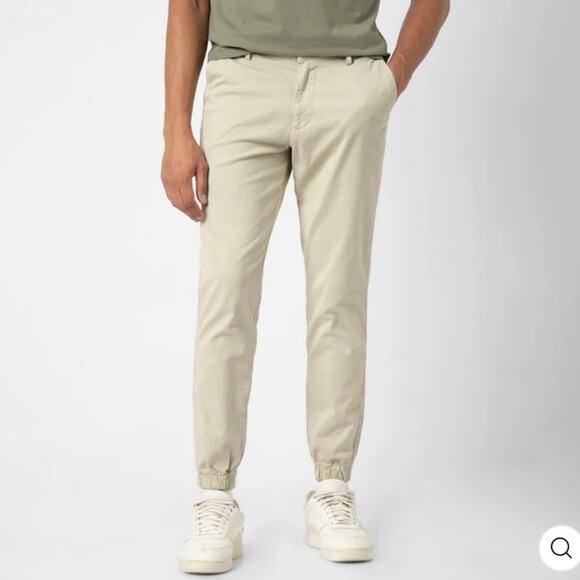 Bearbottom Stretch Joggers Stone - Picture 1 of 5